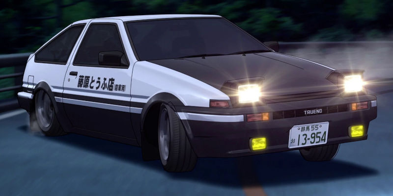 Initial D AE86 Trueno