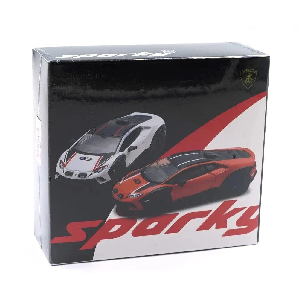 Lamborghini Huracán Sterrato Combo Set - White & Orange Toyeast Exclusive edition Sparky 1:64