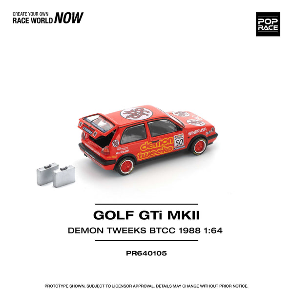Volkswagen Golf GTI MK2 Team Demon Tweeks BTCC 1988 Pop Race