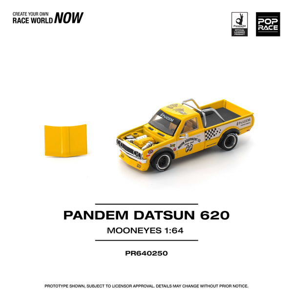 Pick up truck Pandem Datsun 620 Mooneyes 1/64 scale Pop Race