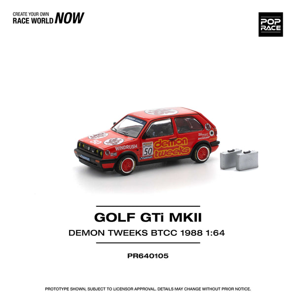 Volkswagen Golf GTI MK2 Team Demon Tweeks BTCC 1988 Pop Race