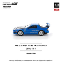 Mazda RX-7 FC3S Re-Amemiya Blue 1/64 Pop Race