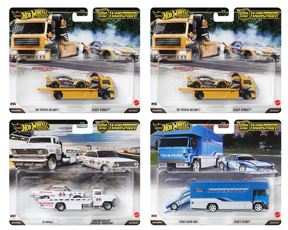 Hot Wheels Team Transport 2025 J Case Assortment