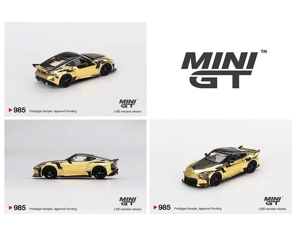 (Pre-order) Nissan Z VeilSide FFZ400 – Gold Chrome Mini GT Diecast 1/64