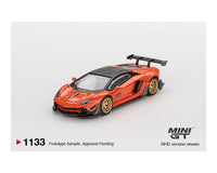 (Pre-order) Lamborghini Aventador LB Works Orange MDX 2025 Limited Edition