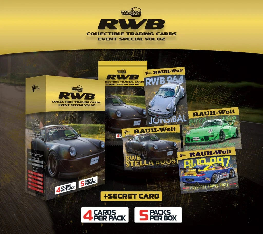 Tarmac Cards RWB Event Special - BOX with 5 packs