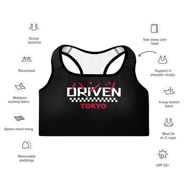 Hantsu Tokyo Padded Sports Bra