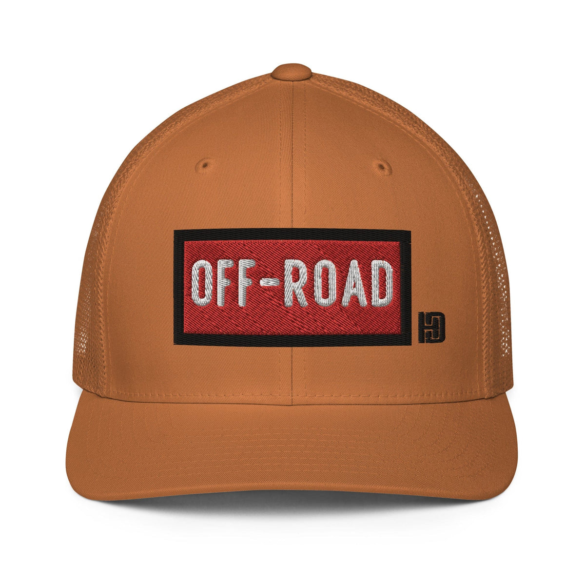 Off-Road Trucker Cap Closed-back Rust