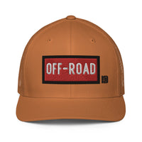 Off-Road Trucker Cap Closed-back Rust