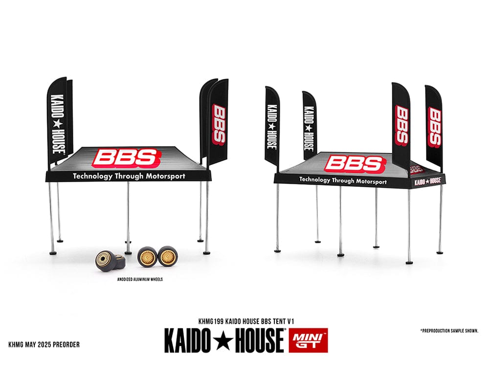 Kaido House BBS Tent V1 Mini GT 1:64