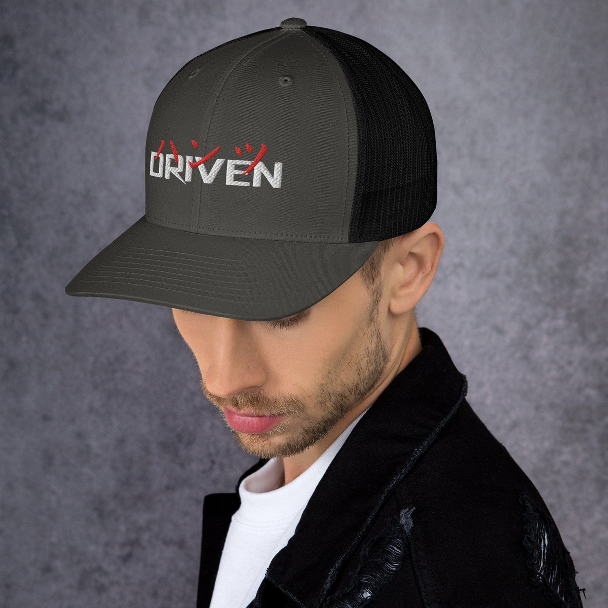 Hantsu Driven Classic Trucker Cap Snapback grey
