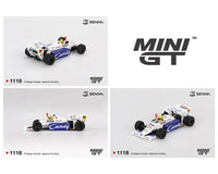 (Pre-order) Toleman TG184 #19 Ayrton Senna 1984 Monaco Grand Prix 2nd Place Limited Edition Mini GT