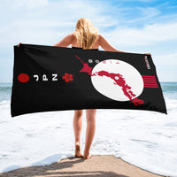 Hantsu Driven Tokyo Route Towel cool car towel JDM