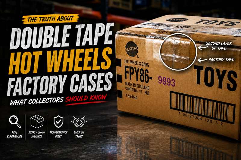 Double-Taped Hot Wheels Factory Cases: What Collectors Should Know