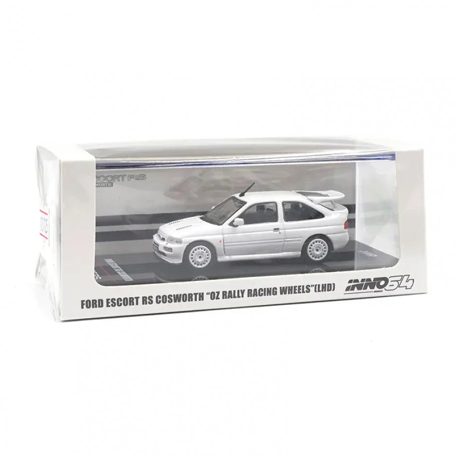 Ford Escort RS Cosworth White LHD OZ Rally Racing Wheels Inno64