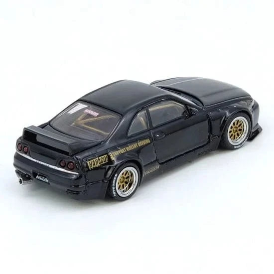 Nissan Skyline GT-R BNR33 Pandem Black Inno64 1/64 scale