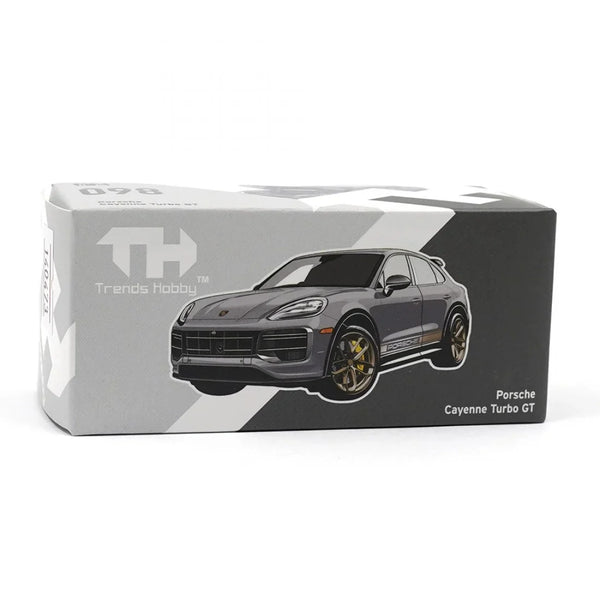 Porsche Cayenne Turbo GT Grey Trends Hobby 1:64