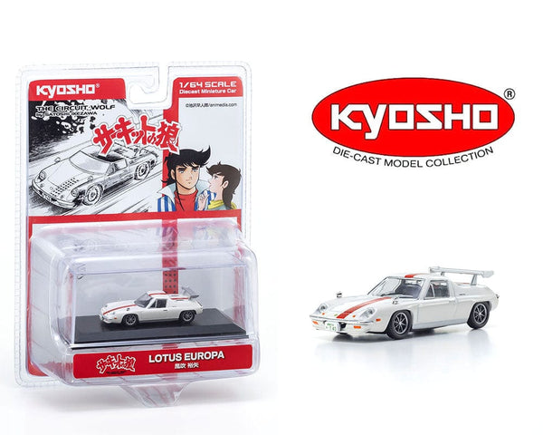 Circuit Wolf Lotus Europa White Limited Edition Kyosho 1:64 scale