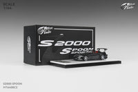 (Pre-order) Honda S2000 Metallic Black Micro Turbo 1/64 scale