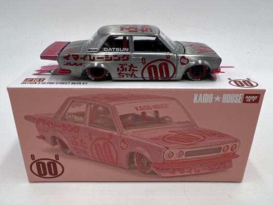 Datsun 510 Pro Street Buta V1 Pink | Kaido House 1:64 KHMG161 Chase