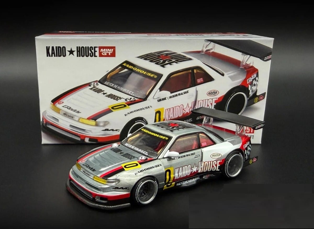 Nissan Silvia S13-R Circuit Spec V1 | Kaido House 1:64 KHMG251 Chase