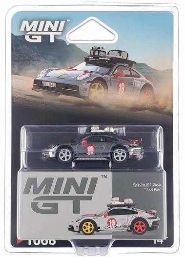 Porsche 911 Dakar Mr. Dakar Silver | Mini GT 1:64 MGT01068-BL Chase