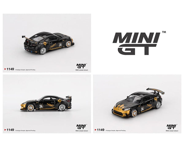 Toyota GR86 LB★Nation Black & Gold | Mini GT 1:64 MGT01149-BL Chase