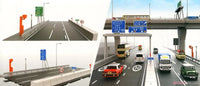 Tiny City Bd16 Major Road Diorama 1/64 scale