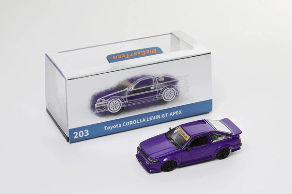 Toyota Corolla AE86 Wide-Body Purple (RHD) DCT