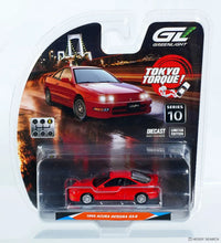 1994 Acura Integra GS-R with Custom Wheels Milano Red Tokyo Torque Series 10 Greenlight 1:64
