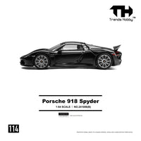 Porsche 918 Spyder Black Trends Hobby 1:64