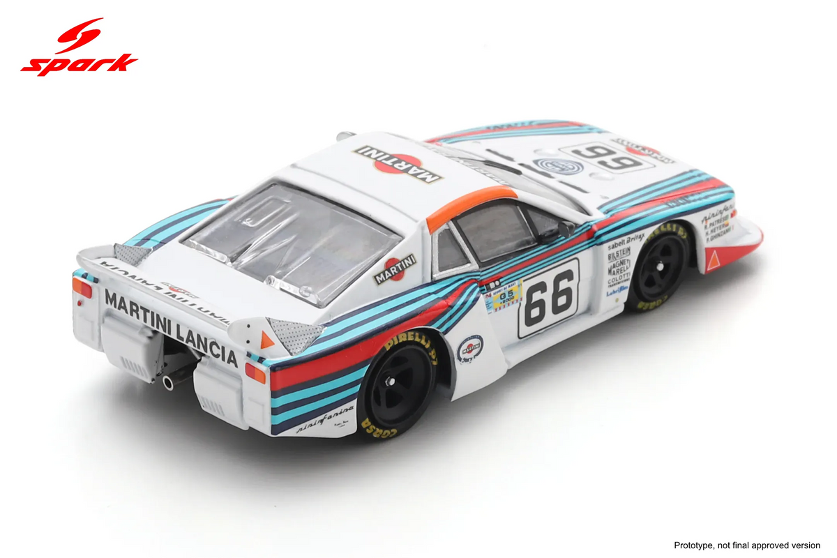 (PRE-ORDER) Lancia Beta Montecarlo Turbo No. 66 Le Mans 24H 1981 Spark 1/64 64S153
