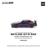 Nissan Skyline GTR R-32 Ghost Chameleon Pop Race 1/64