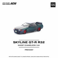 Nissan Skyline GTR R-32 Ghost Chameleon Pop Race 1/64