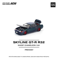 Nissan Skyline GTR R-32 Ghost Chameleon Pop Race 1/64