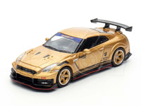 Nissan Skyline GT-R R35 Top Secret Gold Thailand Diecast Expo 2025 Event Edition Inno64 1/64 scale