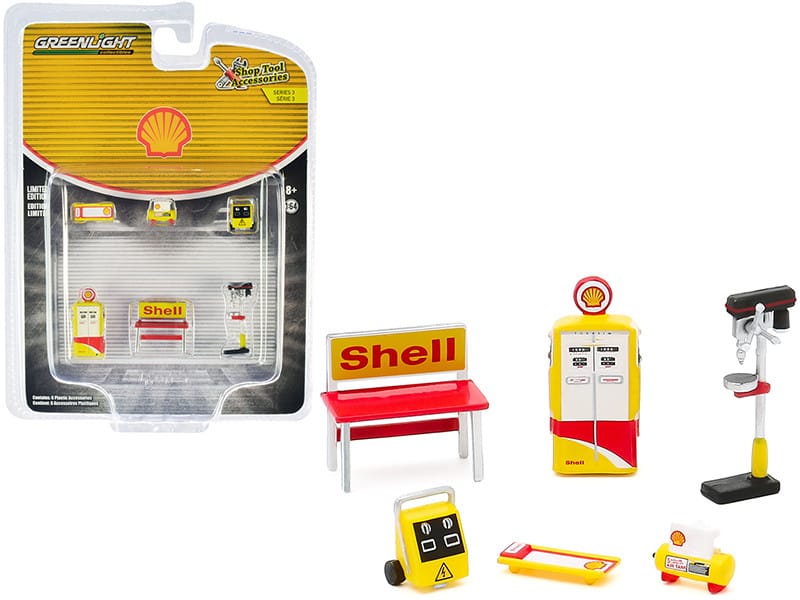 Shell Oil Auto Body Shop - Shop Tool Accessories Series 3 for diorama