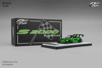 Custom Honda S2000 Metallic Green Micro Turbo 1/64 scale