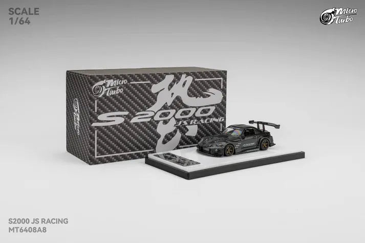 Honda S2000 JS Racing Carbon Fiber Micro Turbo 1/64 scale MT6408A8