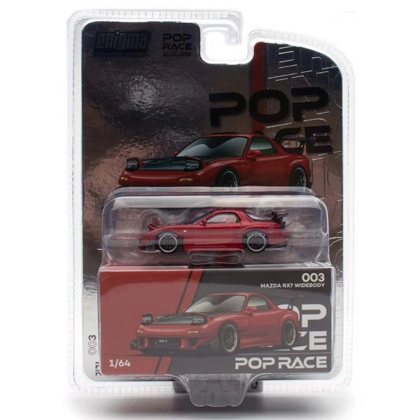 Mazda RX-7 Widebody Metallic Red Pop Race Enigma Special edition