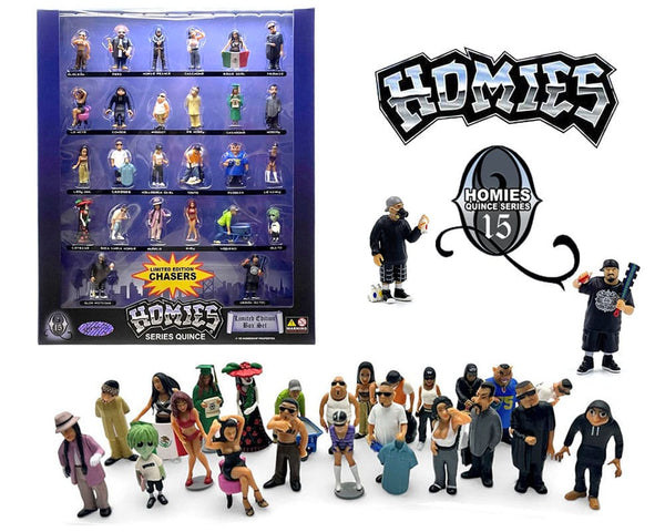 Homies 1.75" Series 15 Quince Set Limited Edition 26x Pcs Set with Chase 2026