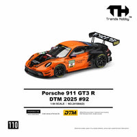 (PRE-ORDER) Porsche 911 GT3 R DTM 2025 No. 92 Trends Hobby 1/64 241084(D)