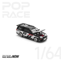 R34 Stagea Simon's Garage 62 Black Nissan Skyline Pop Race