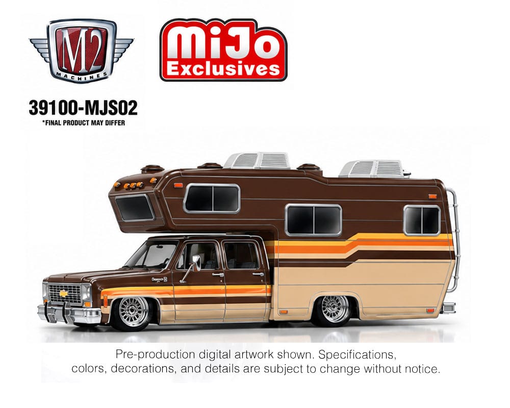 1974 Chevrolet Cheyenne Super 30 M2 Machines 1/64 | Hanz Driven 39100-MJS02