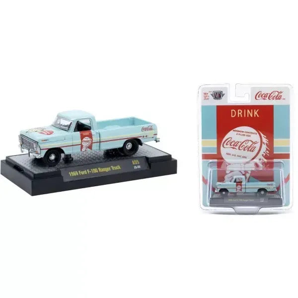 1969 Ford F-100 Ranger Truck M2 Machines 1:64