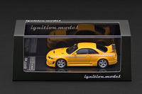 (PRE-ORDER) Nissan Nismo 400R BCNR33 Yellow Ignition Model 1/64 IG4272