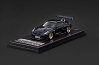 (PRE-ORDER) Nissan Pandem R35 GT-R Black Metallic Ignition Model 1/64 IG4277