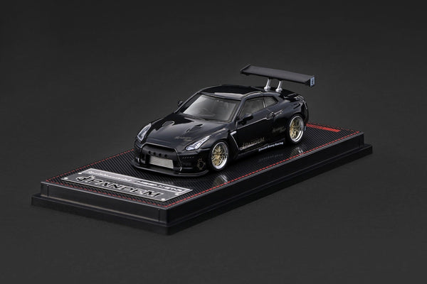 (PRE-ORDER) Nissan Pandem R35 GT-R Black Metallic Ignition Model 1/64 IG4277