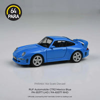 Porsche RUF Automobile CTR2 Mexico Blue Para64 1:64 scale