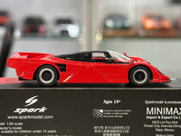 Porsche 1993 Dauer 962 Red Sparky Tiny Exclusive 1/64